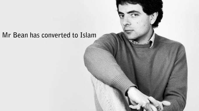 Mr Bean converted to Islam